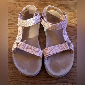 Teva Midform Sandals Women’s, Peachy/Pink, Size 7, 1090873, EUC